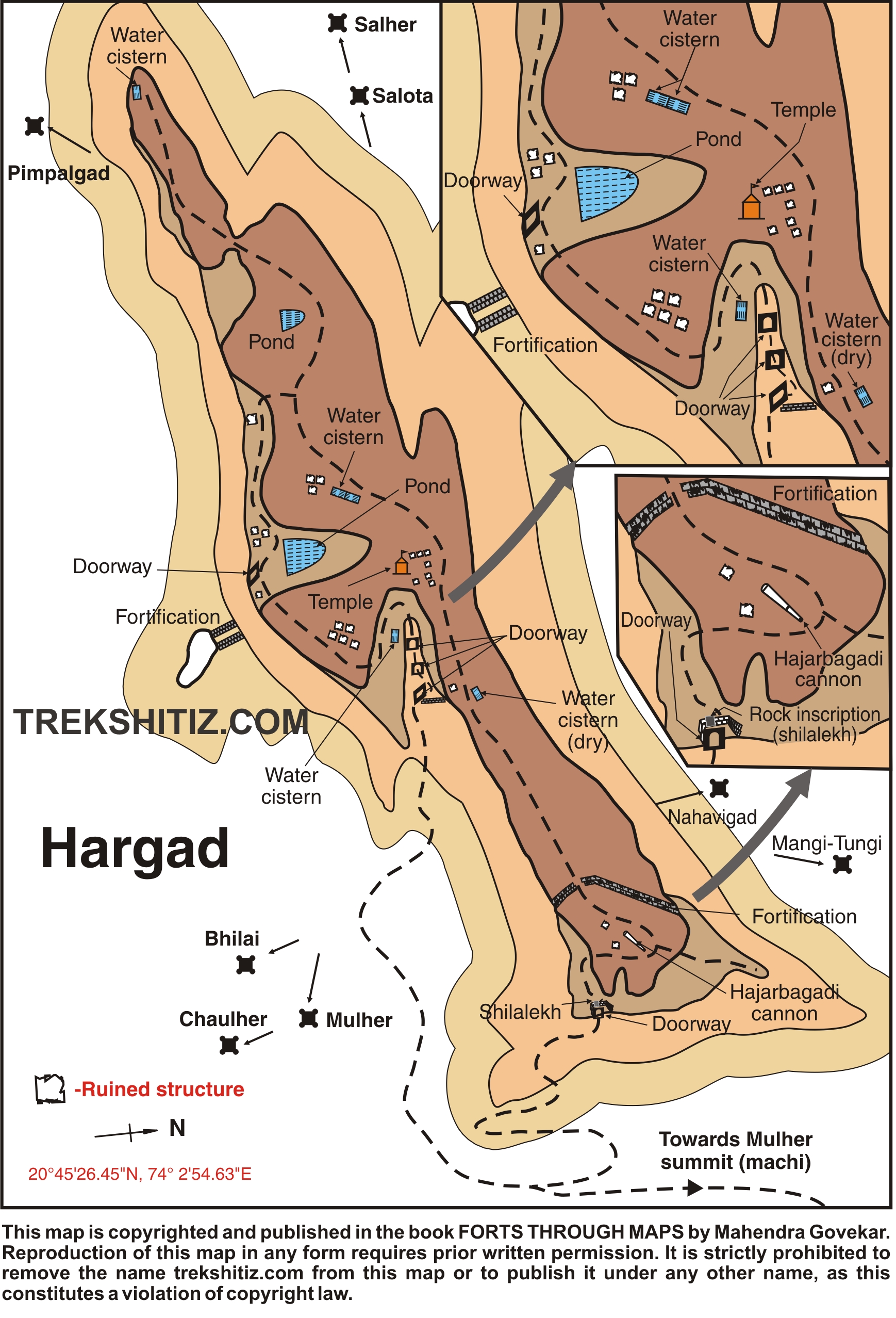 Hargad English Map